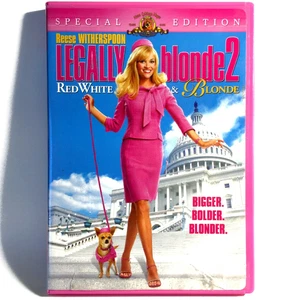 Legally Blonde 2: Red, White & Blonde (DVD, 2003, Widescreen)  Reese Witherspoon - Bild 1 von 3