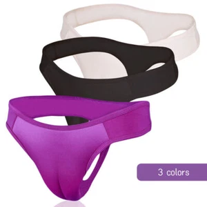 Mutandine Crossdresser punta cammello uomo nascondiglio gaff perizoma T schiena modellante intimo UA - Foto 1 di 22