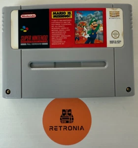 Mario fehlt! Super Nintendo SNES Game Cart PAL Version gereinigt & getestet - Bild 1 von 5