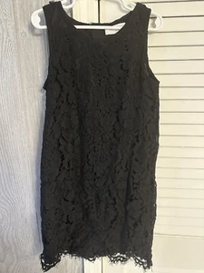 Girls Size 8 Black Dress - Picture 1 of 9