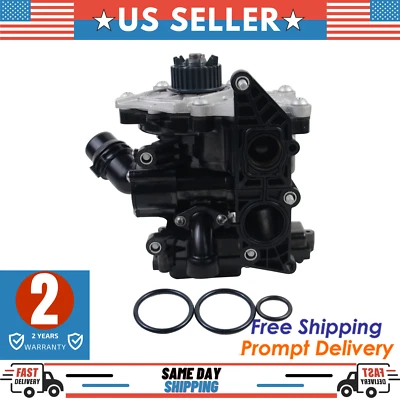 Water Pump Thermostat Housing for Audi A3 A4 A6 VW Golf Passat 1.8 2.0 06L121111 - Image 1 of 4