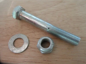 14-0237 BOTTOM YOKE PINCH BOLT WITH NUT & WASHER for TRIUMPH T140 T160 TR7 - Picture 1 of 1