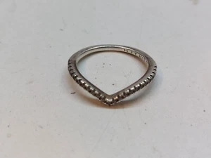 Pandora Ring Silber Perlen Wishbone Größe 54 - Bild 1 von 7