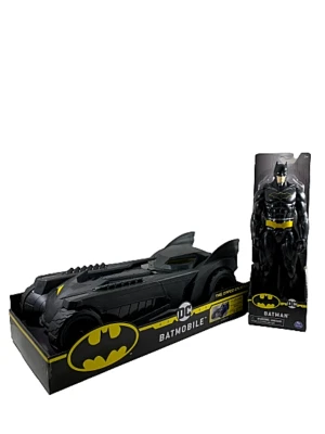 Batimóvil de Batman SPINMASTER DC Comics 30 cm 1/12 1/6 y figura de Batman envío rápido. Foto 1 de 4