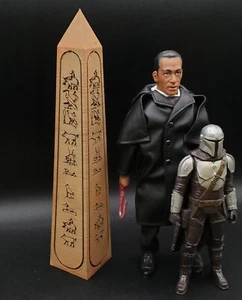 CUSTOM 9" OBELISK für 1:12 & 1:9 MEGO NECA STAR WARS FIGUR DIORAMA (D33) - Bild 1 von 1