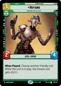 Star Wars Unlimited- Huyang - Enduring Instructor- TWI 110/257 - Picture 1 of 1