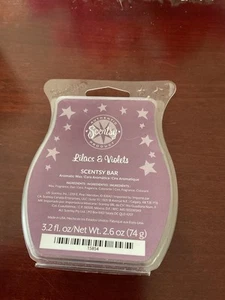 Scentsy Lilacs & Violets Wax Bar Melt 3.2 fl oz RETIRED - Picture 1 of 1