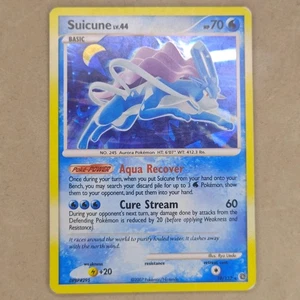 Suicune Holo Rare Secret Wonders 19/132 Cracked Ice Pokemon 2007 LP Light Played - Bild 1 von 2