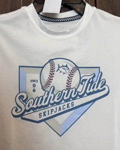 Southern Tide Boys Large 12-14 Performance Short Sleeve Boys Shirt baseball NWT - Picture 1 of 9