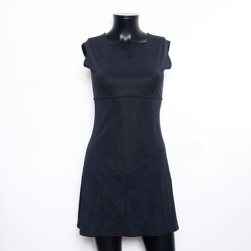 Costume da bagno CHANEL 96C 1996 COCO Mark taglia:38 pezzo unico nero WS10533