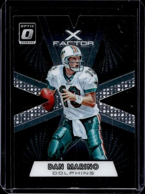 Donruss Optic Dan Marino X Factor 2016 troquelado #7 Dolphins Foto 1 de 2