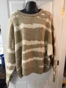 Suéter NovaMen In the Game Cuello Redondo Para Hombre XXXL Taupe/Combo Nuevo Con Etiquetas - Imagen 1 de 7
