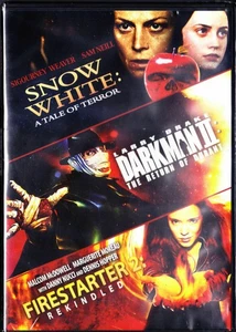 Snow White A Tale Terror Darkman II Firestarter 2 DVD Set NEW - Imagen 1 de 1