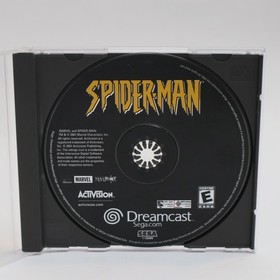 Spider-Man (Sega Dreamcast, 2001) Disc Only - Good Condition - Fully Tested USA