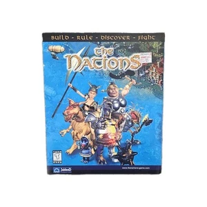 Juego The Nations Big Box (Windows PC CD, 2001) Completo Nuevo Sin Abrir - Imagen 1 de 3
