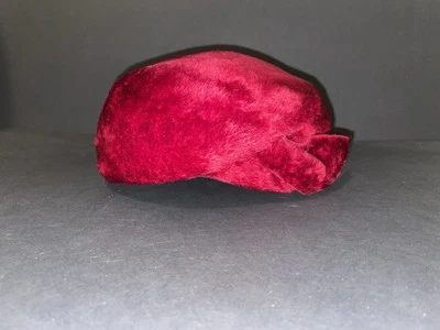 De colección MILADY CROWLEYS CHRISTIAN DIOR PARIS Sombrero Pastillero Rojo Hecho en Reino Unido Foto 1 de 4