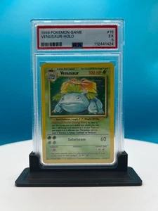 1999 POKEMON BASE SET UNLIMITED #15 VENUSAUR-HOLO PSA 5 - Picture 1 of 1