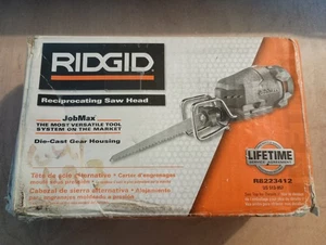 RIDGID JobMax R8223412 Heavy Duty Multi Tool Reciprocating Saw Head - Picture 1 of 2