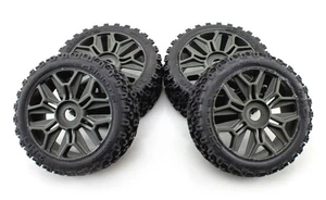 Arrma Typhon 4x4 vorgeklebte Buggy-Räder & "2HO"-Reifen (Maßstab 1:8/17 mm) AR550088 - Bild 1 von 2