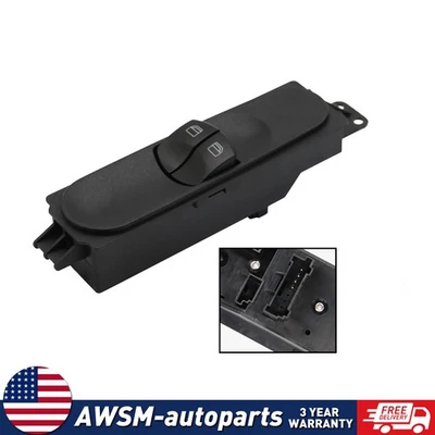 9065451513 Front Driver Side Power Window Switch for Dodge Sprinter 2500 3500 - Image 1 of 4