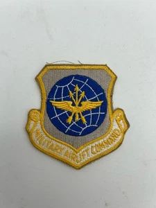FUERZA AÉREA DE ESTADOS UNIDOS U.S.A.F. PARCHE VINTAGE COMANDO PUENTE AÉREO MILITAR - Imagen 1 de 2