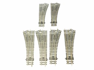 6 x Hornby OO Gauge Nickel Silver Points R8072 / R8073 Left And Right Hand - Picture 1 of 7