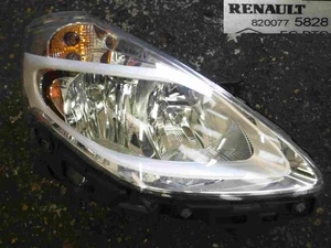 Renault Clio MK3 2009-2012 Drivers OSF Front Headlight Lens Chrome 8200775828 - Picture 1 of 2