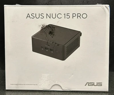 NEW/SEALED Asus NUC 15 Pro RNUC15CRHC700009 Mini PC Black FAST FREE SHIPPING - Image 1 of 4