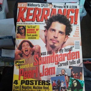 Kerrang Magazine 14 September 1996. Slash exclusive. Chris Cornell - Picture 1 of 1