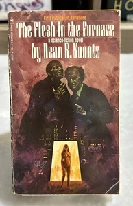 The Flesh in the Furnace By Dean Koontz PB 1st Edition Bantam 1972 Sci-Fi PB - Picture 1 of 10