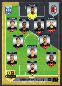 LINE-UP / PLANTILLA #346 AC MILAN CROMO FIFA 365 ADRENALYN XL 2023 PANINI - Imagen 1 de 2