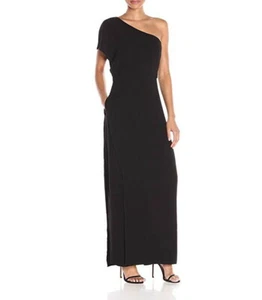 NEU BCBG MAXAZRIA BLACK DESERAE ONE-SHOULDER JUMPSUIT LMQ9D185/L580A GR. S - Bild 1 von 6