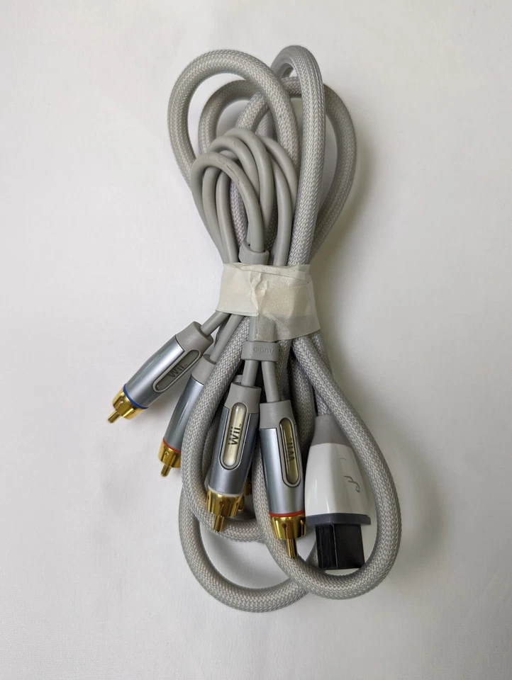 Wii U AV HD Cable Audio Video Cable High Definition Wii Component RGB Rocketfish - Image 1 of 3