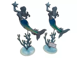 30cm Mermaid Home Ornament Beautiful Green Sea New UK - Picture 1 of 8