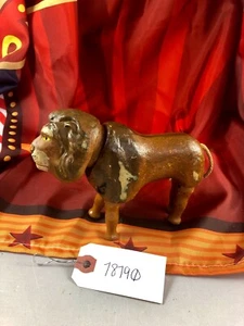 "Muñeca león pequeño de circo de composición americana antigua de 6"! ¡Raro! 18190 - Imagen 1 de 6