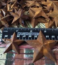 50 TOTAL Rusty Barn Stars Star (25) 1.5" 38mm & (25) 2.25" 57mm Country Rust