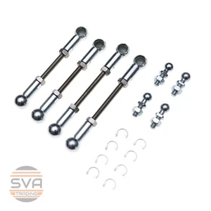 Tieferlegung passend für Audi A6 C5 4B Airmatic Luftfahrwerk Koppelstangen SE - Picture 1 of 6