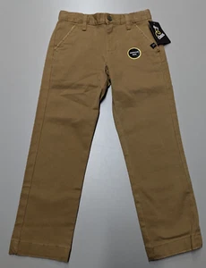 Art Class Girls Chino Dress Pants - Dapper Brown - Size 5 - Picture 1 of 4