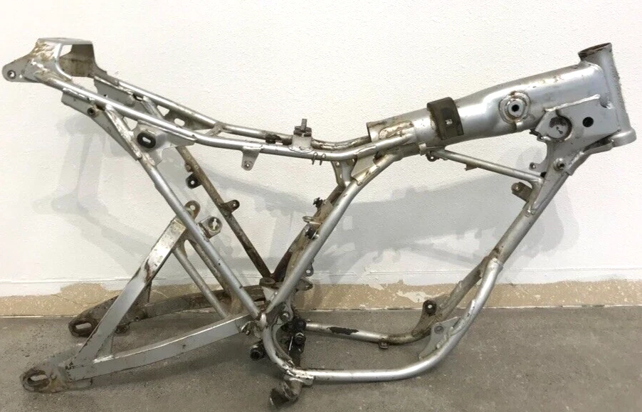 93 Yamaha RT180 RT 180 OEM chassi quadro principal braço oscilante corpo do motor berço - Imagem 1 de 4