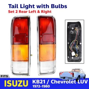Pair Tail Lights Lamp Fit For Isuzu KB21 Chevrolet LUV Pickup Truck 1972-1980 - Picture 1 of 7