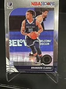 2019-20 NBA Hoops Premium Stock Base Rookie Card #217 Brandon Clarke RC - Picture 1 of 1