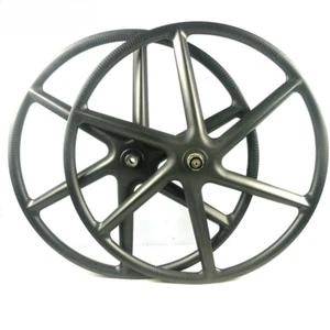Carbon Mountain Bike Wheelset 6 Spokes Lefty 1.0 and Lefty 2.0 Bicycle Wheelset - Picture 1 of 18