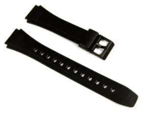Casio Uhrenarmband Resin 18mm schwarz DB-36-1AVEF DB-36 - Bild 1 von 2