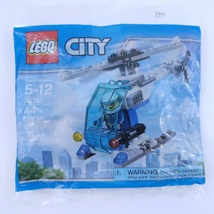 Lego City POLICÍA HELICÓPTERO (#30351) Piloto Minifigura 44 Piezas Edades 5-12 NUEVO - Imagen 1 de 2
