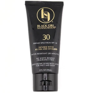 - Face & Body Moisturizing Sunscreen Lotion SPF 30, No White-Residue for Melanin - Picture 1 of 12