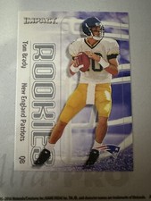 2000 Fleer Skybox Impact Tom Brady Rookie Card RC #27 New England Patriots