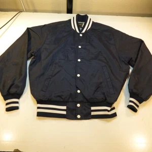 VINTAGE SWINGSTER NYLON SATIN BOMBER JACKET Mens L - Picture 1 of 5
