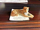 Vintage Hagen Renaker Stoneware Tiger 1986 On Card