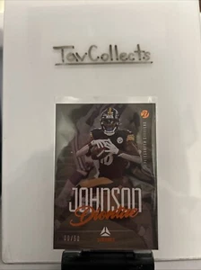 2021 Panini Luminance - #80 Diontae Johnson - Orange /50 - Picture 1 of 2