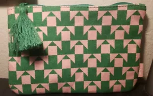 IPSY Glam Bag - Pink And Green August 2023 - Makeup Bag Only - Picture 1 of 5
